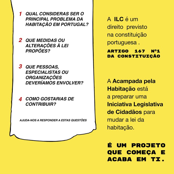 Publicação 2: as quatro perguntas do inquérito e o que é a ILC.